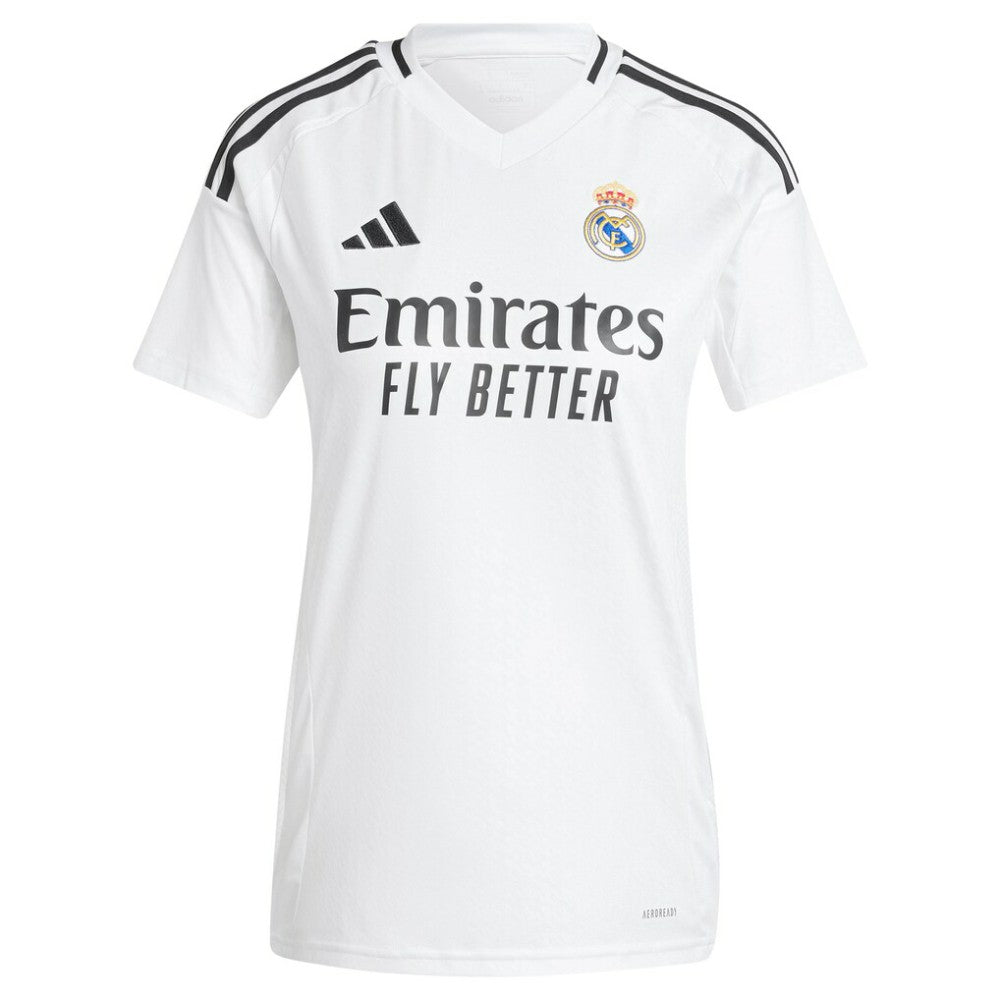 Real Madrid Women's 2024/25 Home Replica Custom Jersey White - Adidas for sale