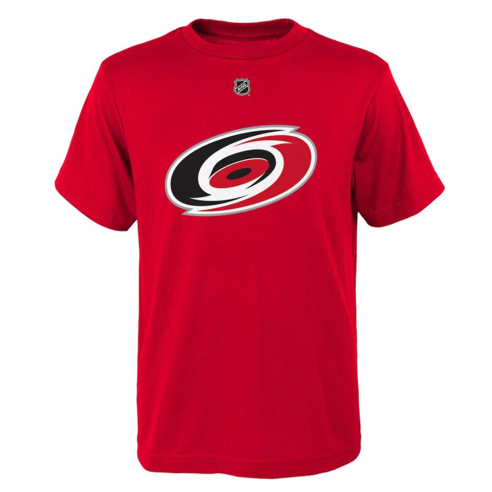 Carolina Hurricanes Youth Primary Logo T-Shirt - Red | US 201535291