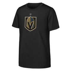 Vegas Golden Knights Youth Primary Logo T-Shirt - Black | US 201535294