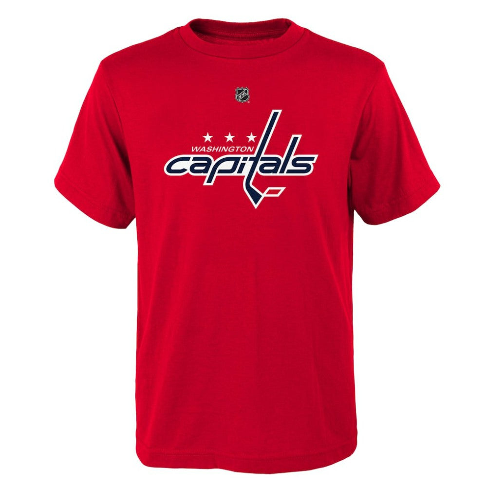 Washington Capitals Youth Primary Logo T-Shirt - Red | US 201535307