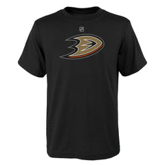 Anaheim Ducks Youth Primary Logo T-Shirt - Black | US 201535319
