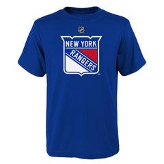 New York Rangers Youth Primary Logo T-Shirt - Blue | US 201535345