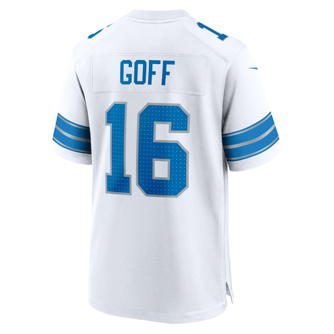 Jared Goff Detroit Lions Game Jersey - White Jerseys