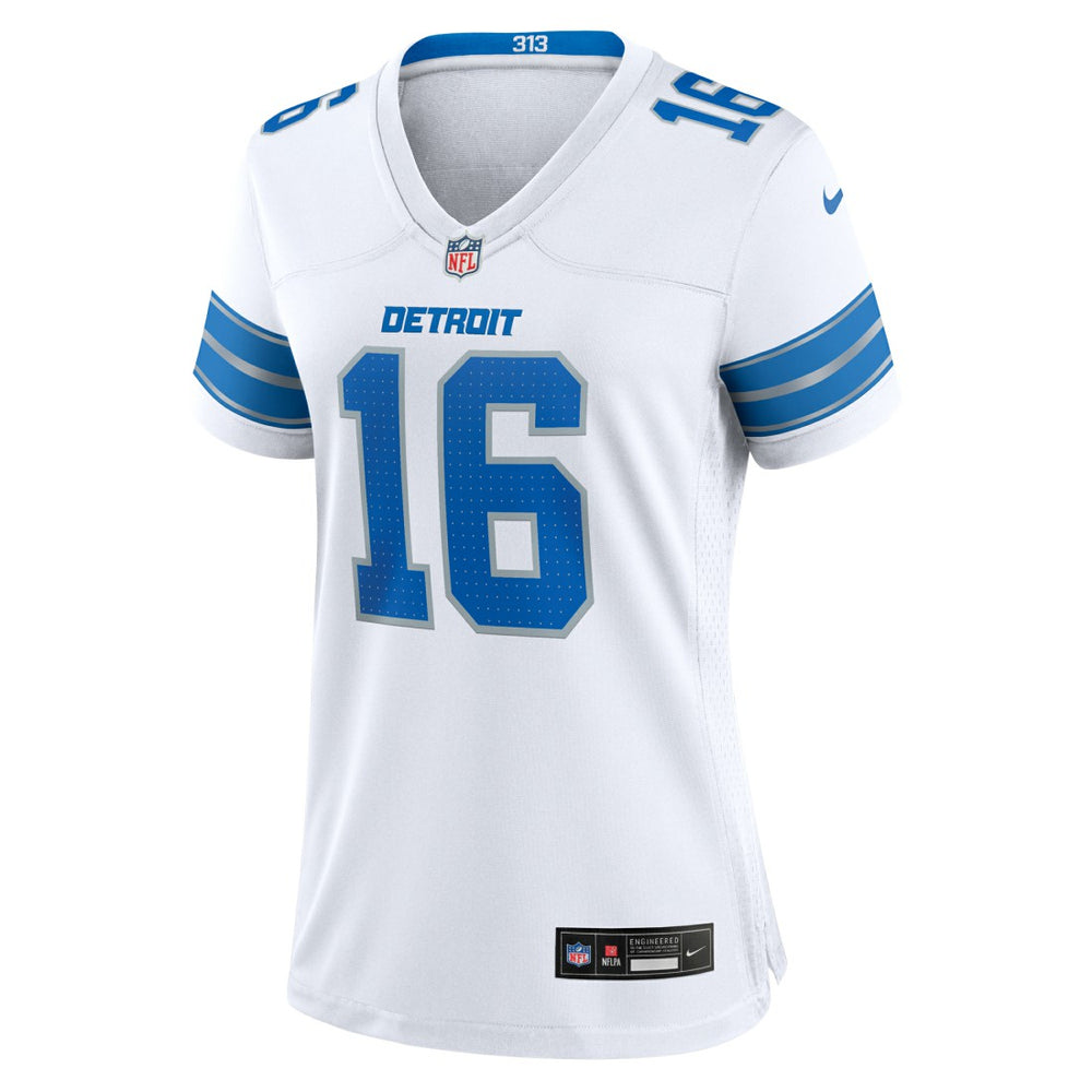 Jared Goff Detroit Lions Women's Game Jersey - White Jerseys