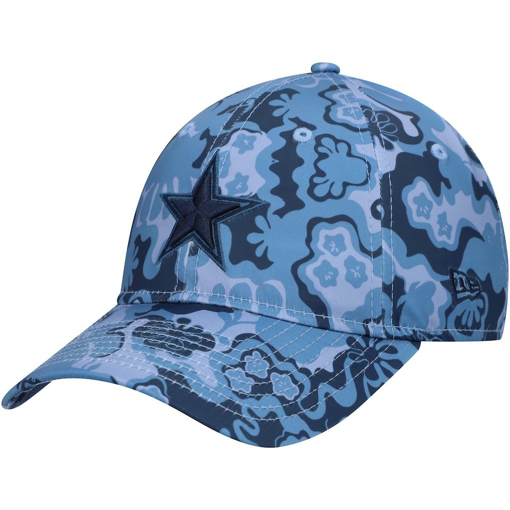 Dallas Cowboys New Era Women's Trippy 9TWENTY Adjustable Hat - Navy Hats