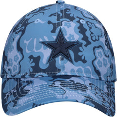 Dallas Cowboys New Era Women's Trippy 9TWENTY Adjustable Hat - Navy Hats