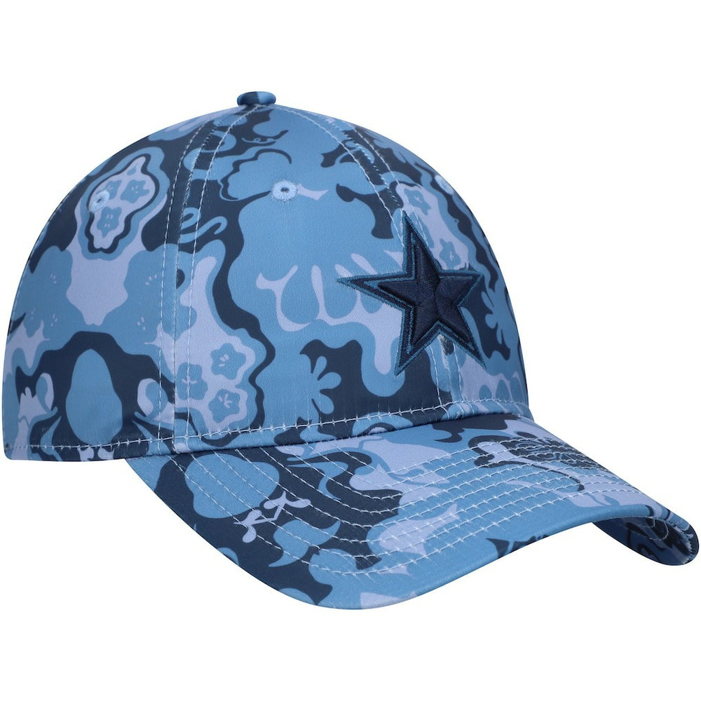 Dallas Cowboys New Era Women's Trippy 9TWENTY Adjustable Hat - Navy Hats