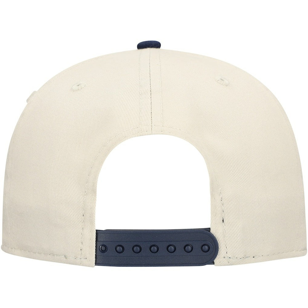 Dallas Cowboys New Era Athletic Golfer Adjustable Hat - Stone/Navy Hats