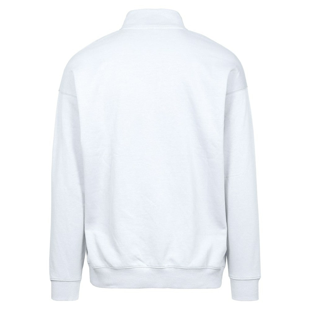 Atlanta Braves Levelwear Murray Core Logo Quarter-Zip Pullover Top - White Pullover