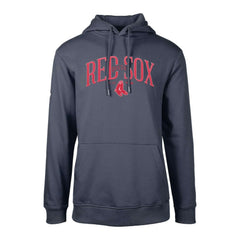 Boston Red Sox Levelwear Cooperstown Collection Podium Retro Spellout Pullover Hoodie - Navy Hoodies