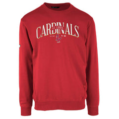 St. Louis Cardinals Levelwear Zane Cooperstown Collection Retro Spellout Pullover Sweatshirt - Red Pullover