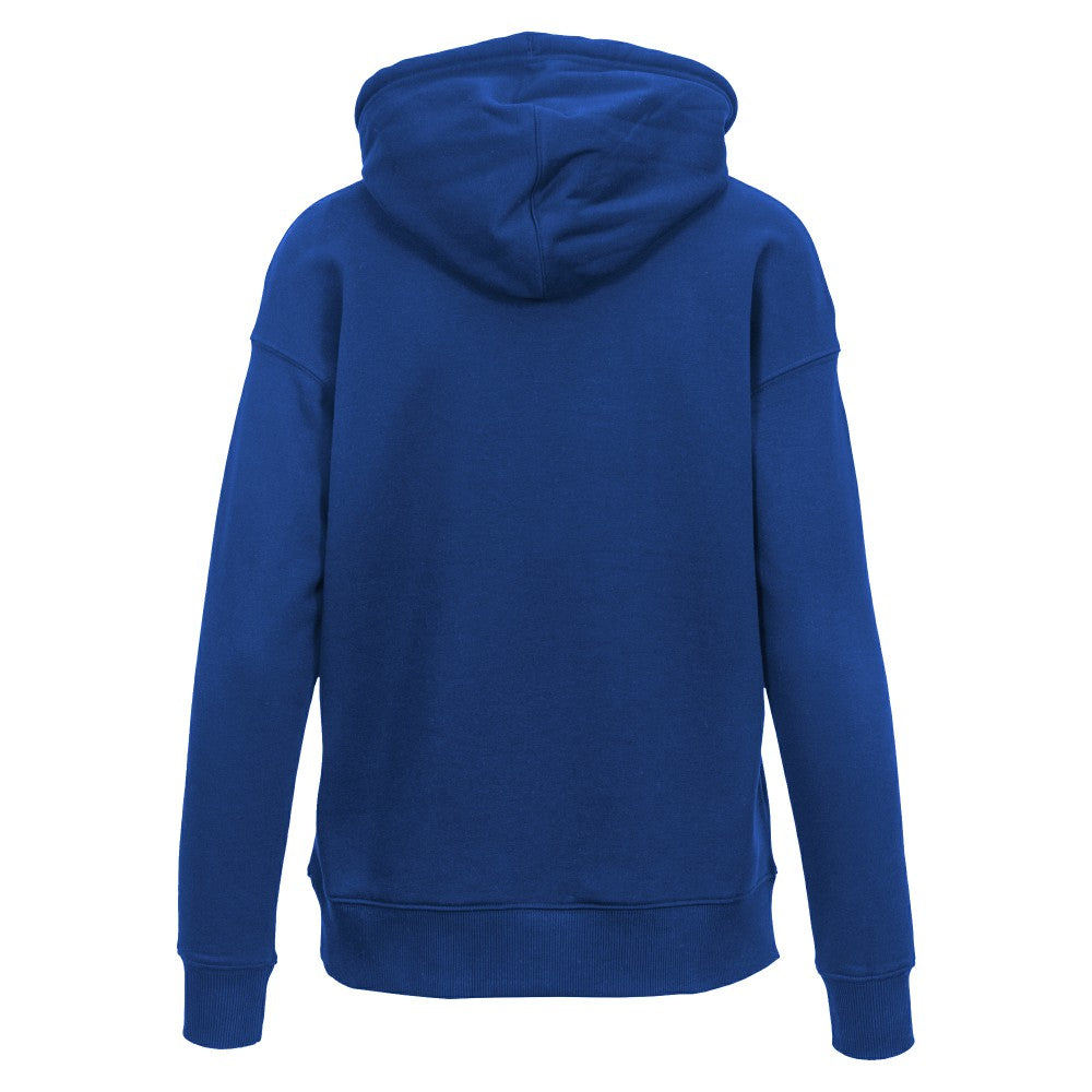 New York Mets Levelwear Women's Adorn Cooperstown Collection Retro Spellout Pullover Hoodie - Royal Hoodies