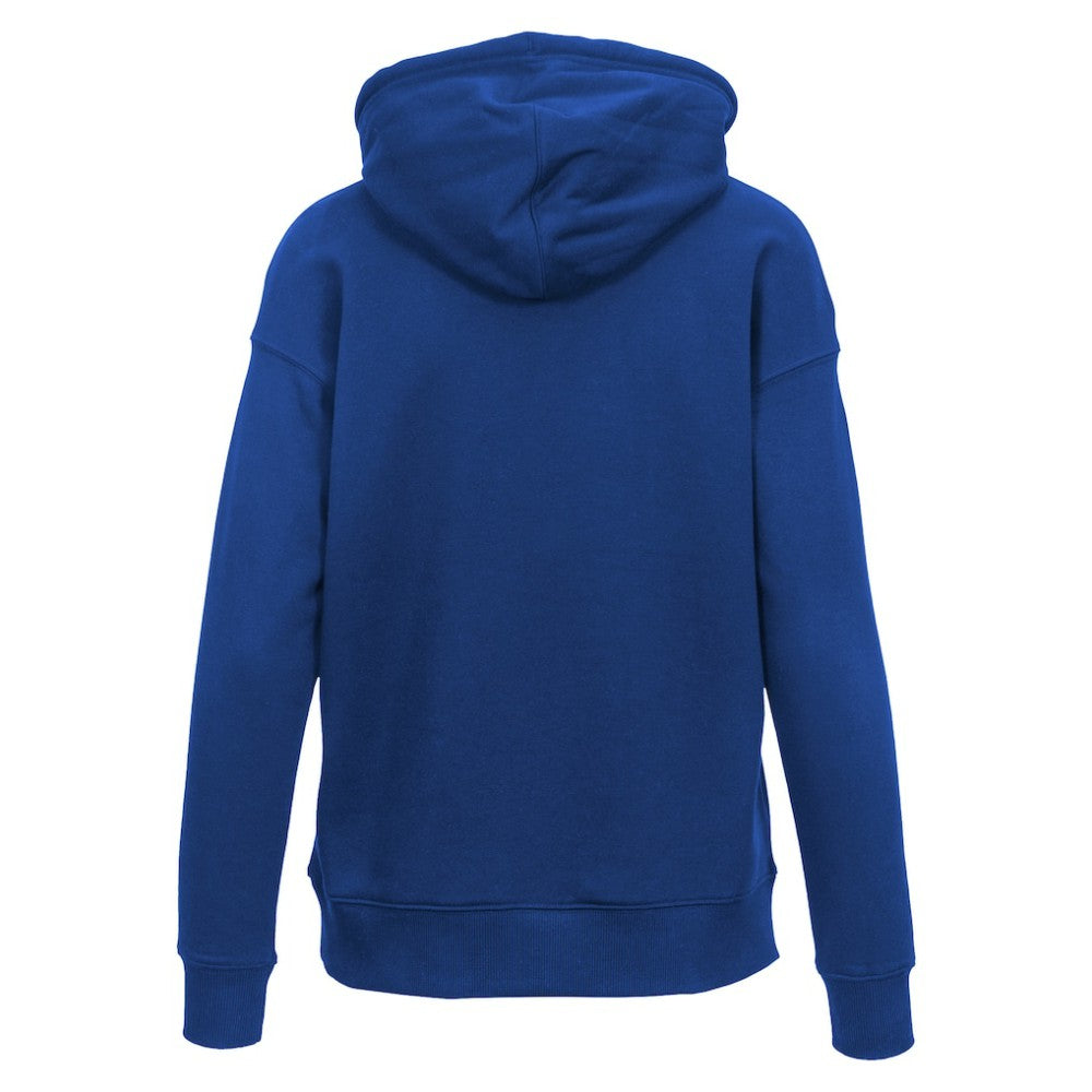 Milwaukee Brewers Levelwear Women's Adorn Cooperstown Collection Retro Spellout Pullover Hoodie - Royal Hoodies