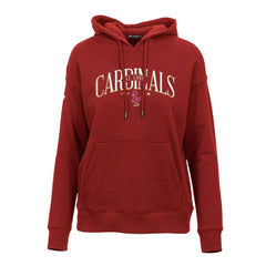 St. Louis Cardinals Levelwear Women's Adorn Cooperstown Collection Retro Spellout Pullover Hoodie - Red Hoodies