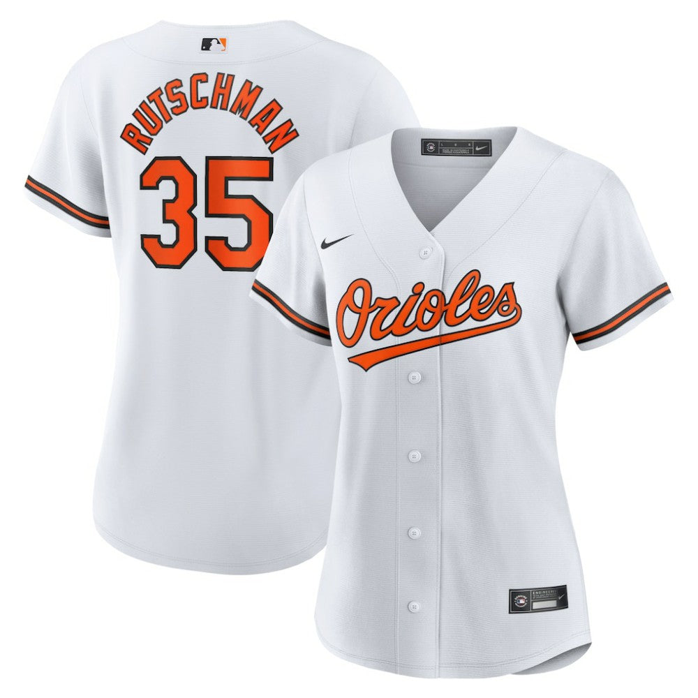 Adley Rutschman Baltimore Orioles Nike Women's Home Replica Player Jersey - White Jerseys