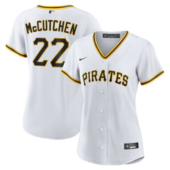 Andrew McCutchen Pittsburgh Pirates Nike Women's Home Replica Player Jersey - White Jerseys