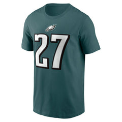 Quinyon Mitchell Philadelphia Eagles Name & Number T-Shirt - Green T-shirts