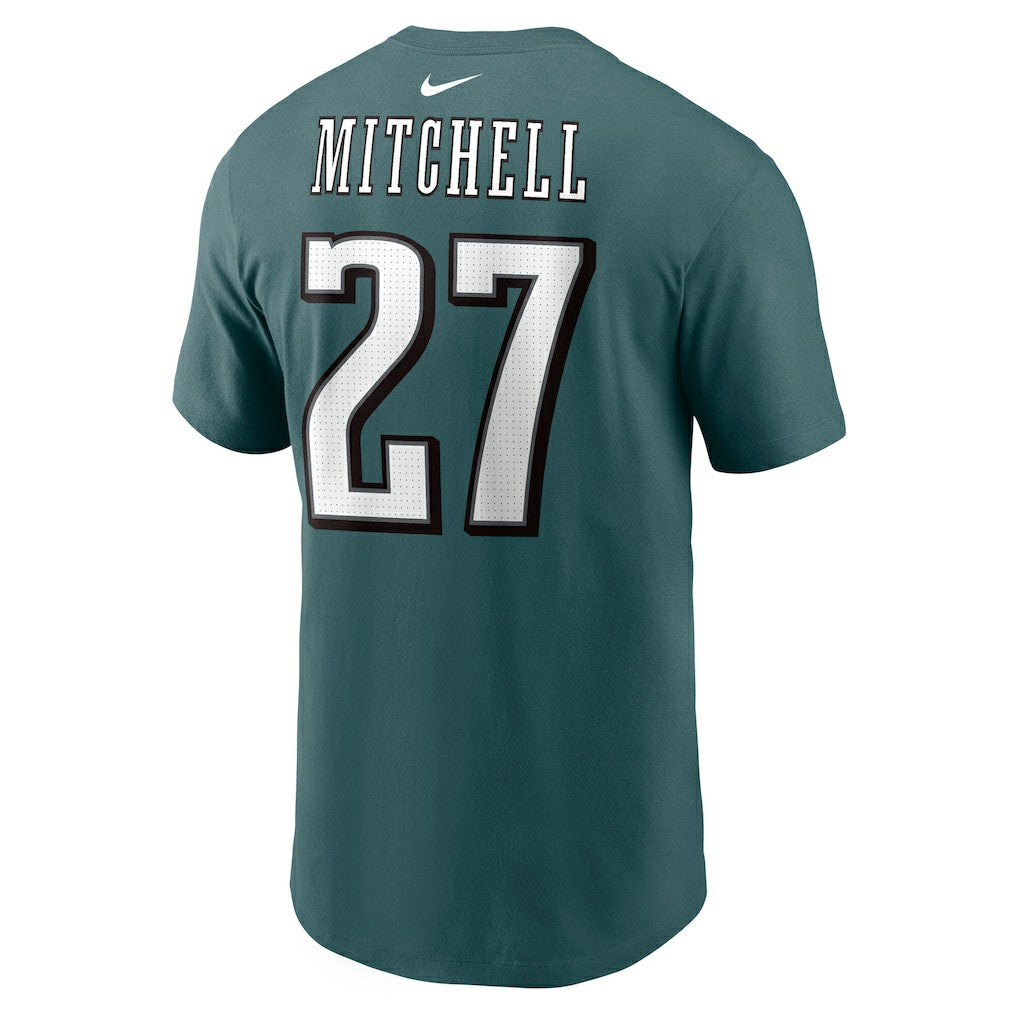 Quinyon Mitchell Philadelphia Eagles Name & Number T-Shirt - Green T-shirts