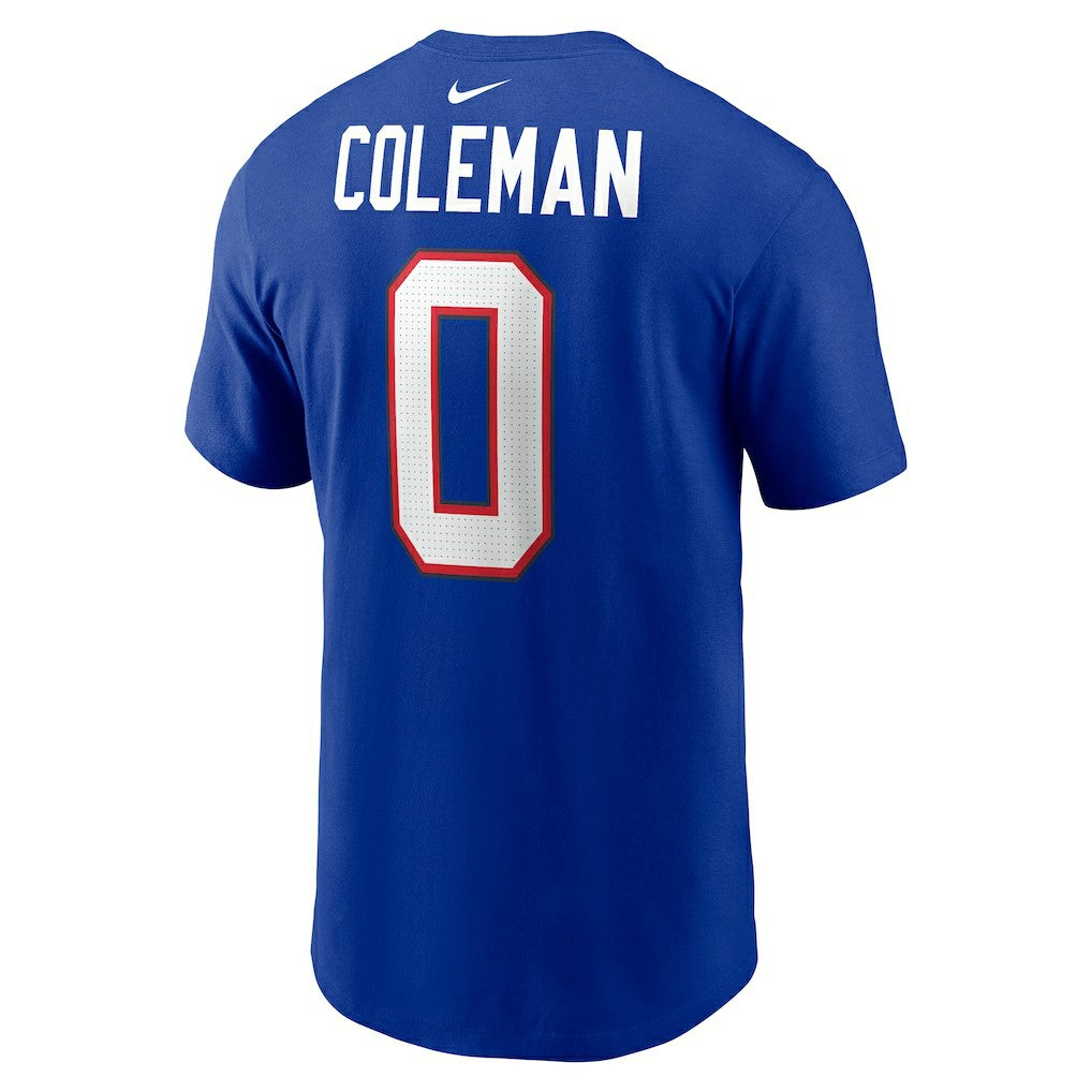 Keon Coleman Buffalo Bills Name & Number T-Shirt - Royal T-shirts