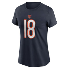 Caleb Williams Chicago Bears Women's Name & Number T-Shirt - Navy T-shirts