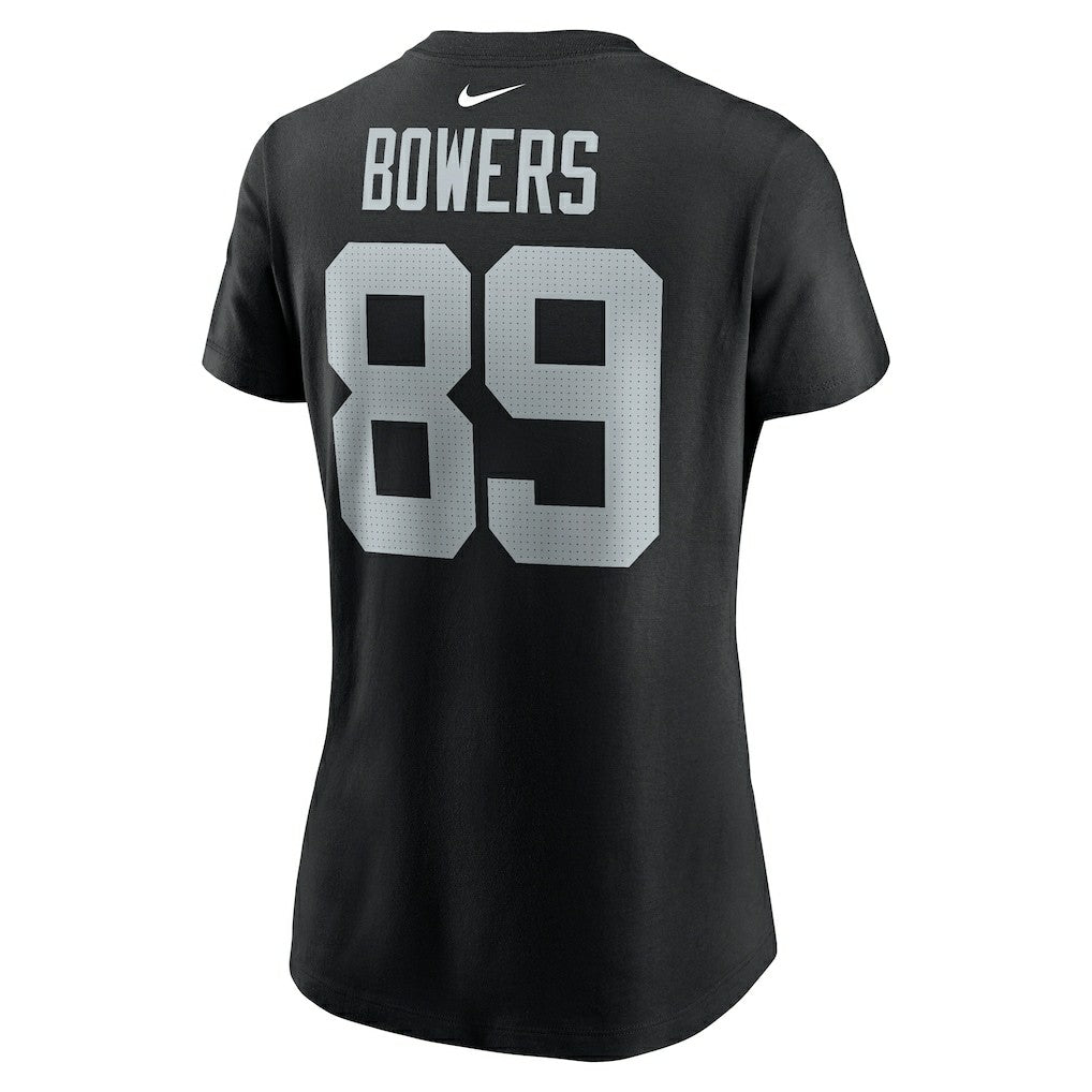 Brock Bowers Las Vegas Raiders Women's Player Name & Number T-Shirt - Black T-shirts