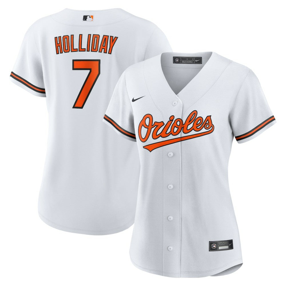 Jackson Holliday Baltimore Orioles Nike Women's Home Replica Player Jersey - White Jerseys