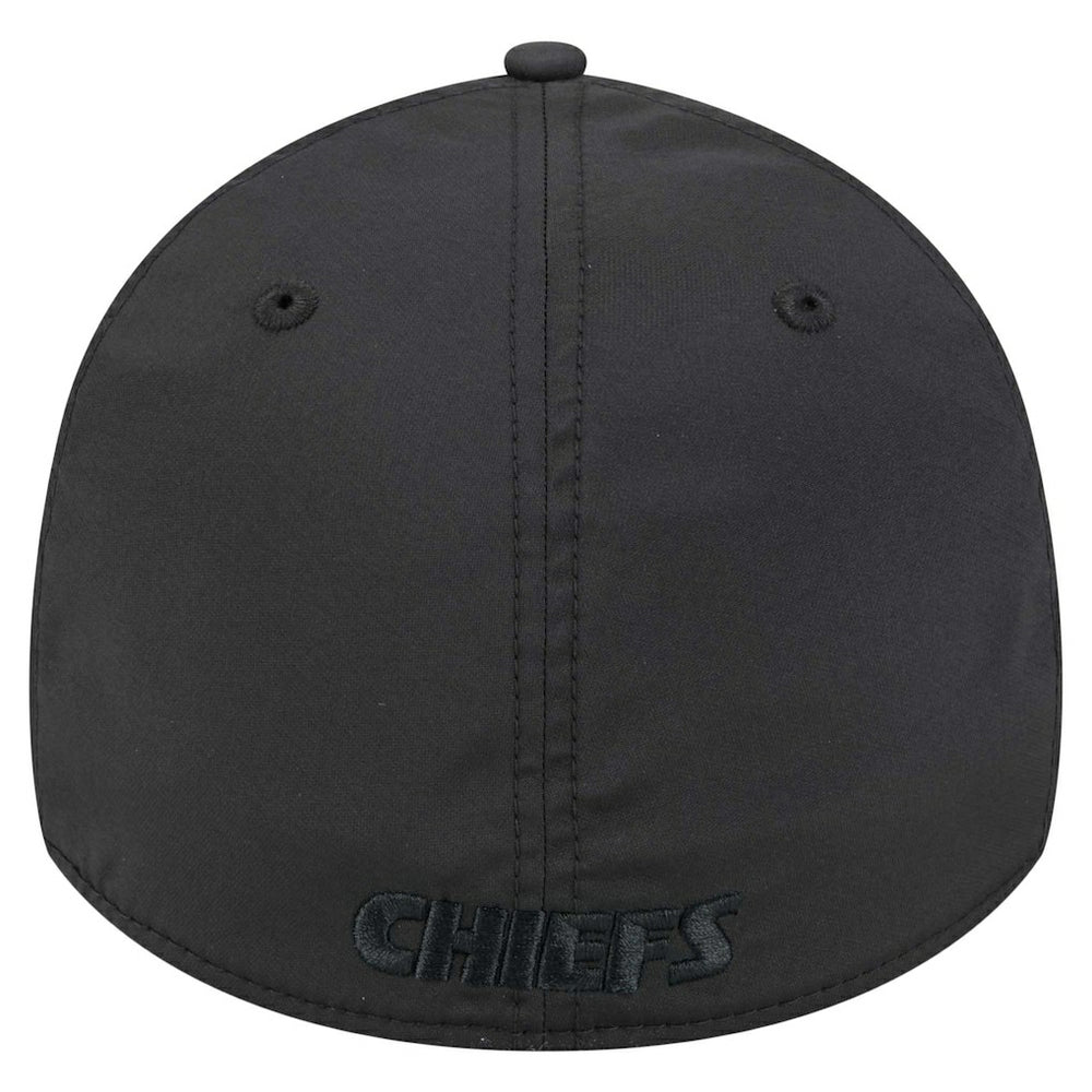 Kansas City Chiefs New Era Hydro 39THIRTY Flex Hat - Black Hats