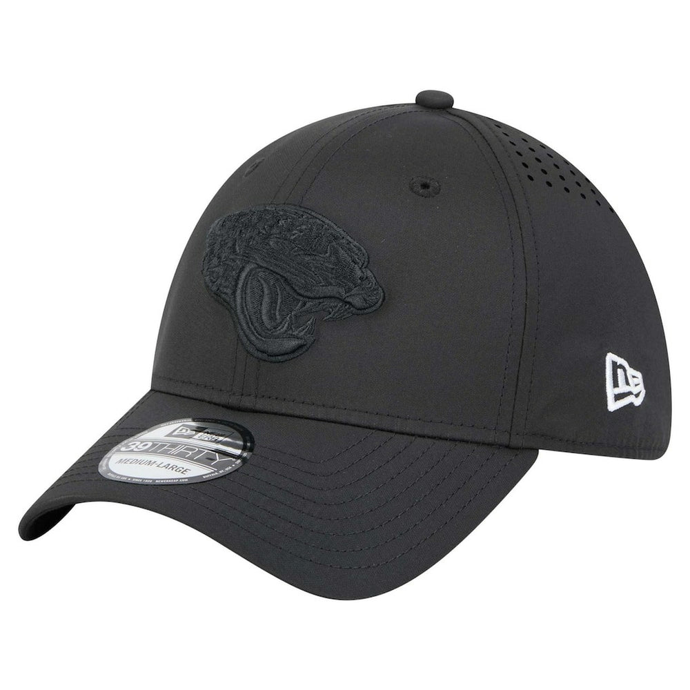 Jacksonville Jaguars New Era Hydro 39THIRTY Flex Hat - Black Hats
