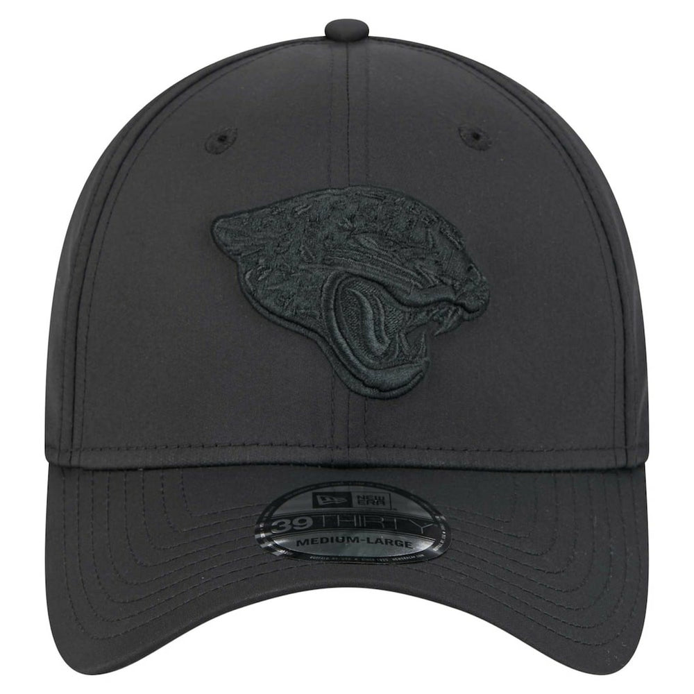 Jacksonville Jaguars New Era Hydro 39THIRTY Flex Hat - Black Hats