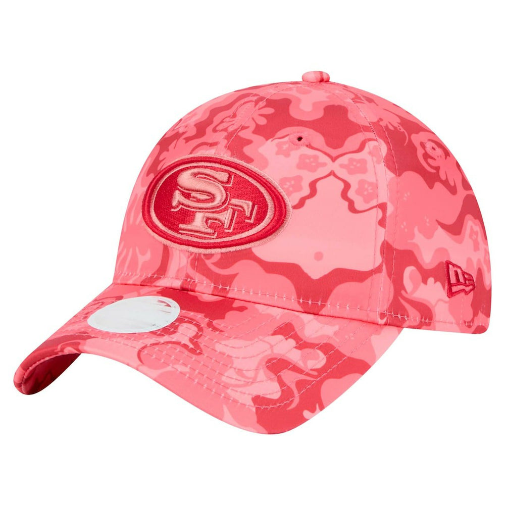 San Francisco 49ers New Era Women's Trippy 9TWENTY Adjustable Hat - Scarlet Hats