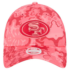 San Francisco 49ers New Era Women's Trippy 9TWENTY Adjustable Hat - Scarlet Hats