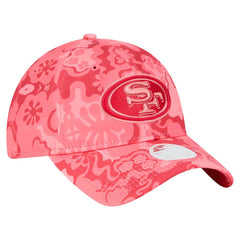 San Francisco 49ers New Era Women's Trippy 9TWENTY Adjustable Hat - Scarlet Hats