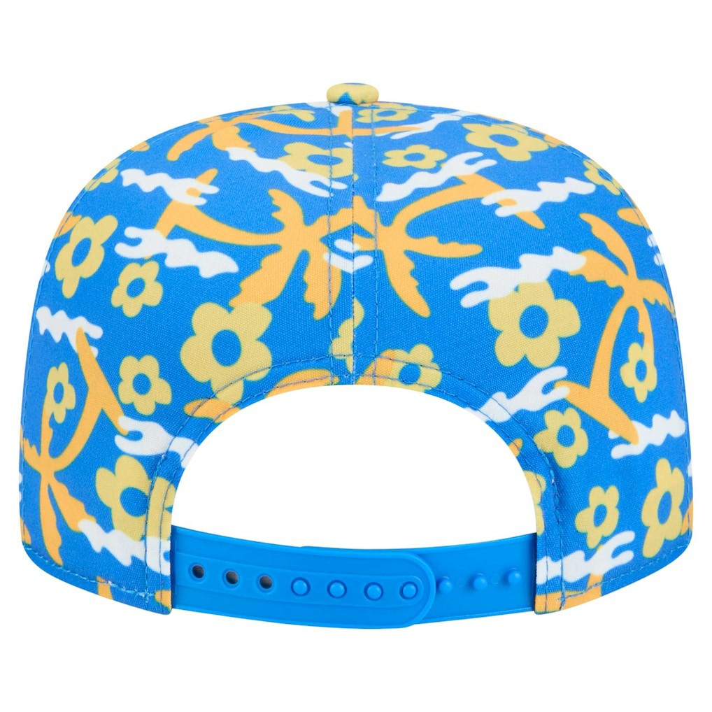 Los Angeles Chargers New Era Wakey Wakey Golfer Snapback Hat - Blue Hats