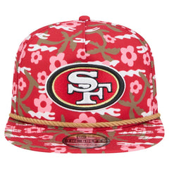 San Francisco 49ers New Era Wakey Wakey Golfer Snapback Hat - Scarlet Hats