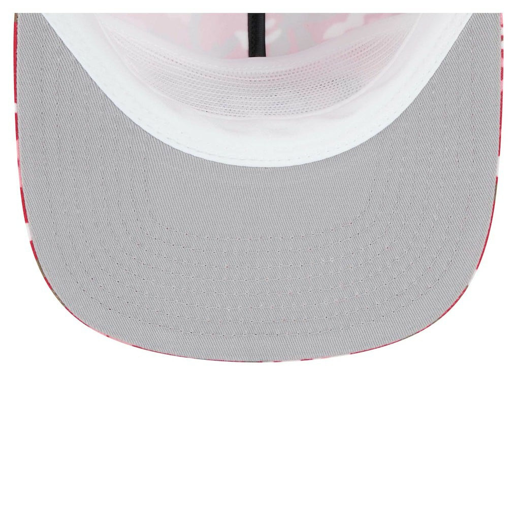 San Francisco 49ers New Era Wakey Wakey Golfer Snapback Hat - Scarlet Hats