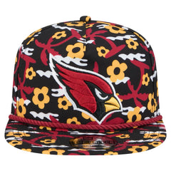Arizona Cardinals New Era Wakey Wakey Golfer Snapback Hat - Black Hats