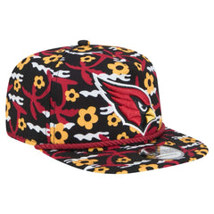 Arizona Cardinals New Era Wakey Wakey Golfer Snapback Hat - Black Hats