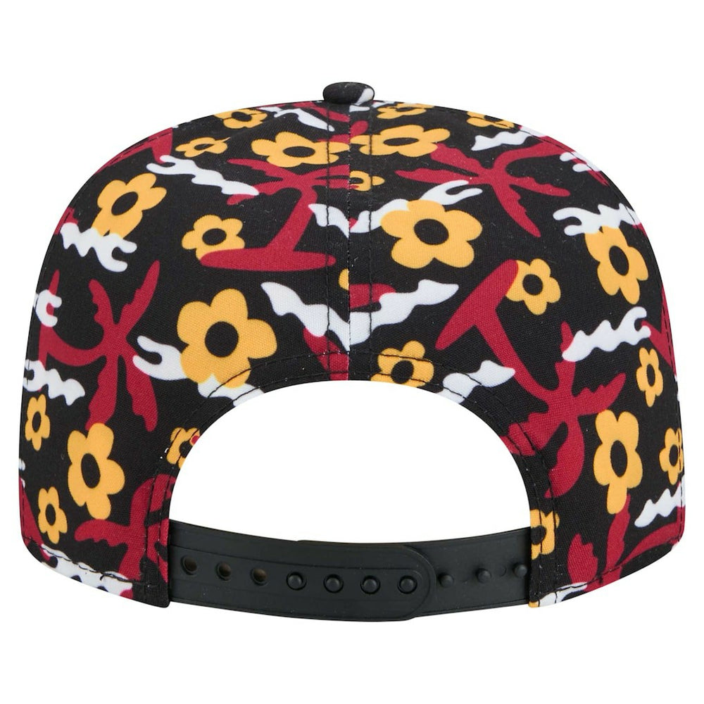 Arizona Cardinals New Era Wakey Wakey Golfer Snapback Hat - Black Hats