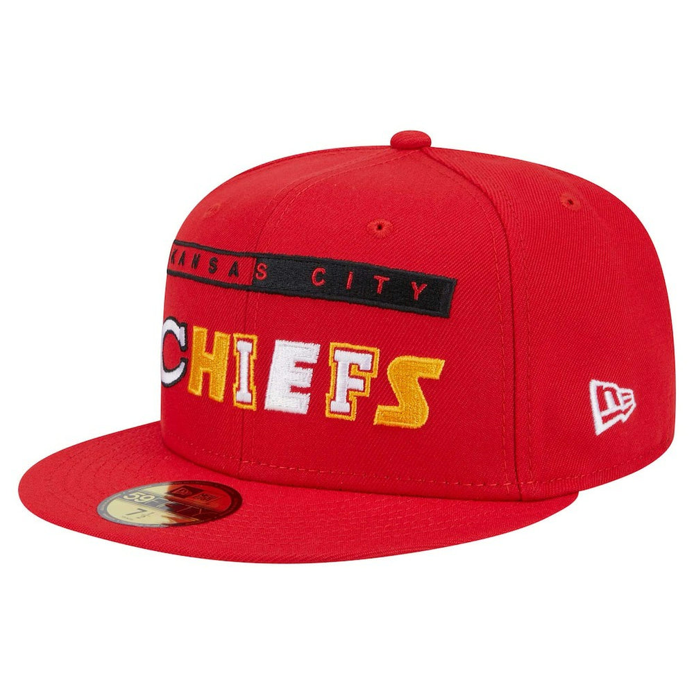 Kansas City Chiefs New Era Ransom 59FIFTY Fitted Hat - Red Hats