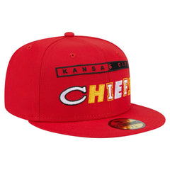 Kansas City Chiefs New Era Ransom 59FIFTY Fitted Hat - Red Hats