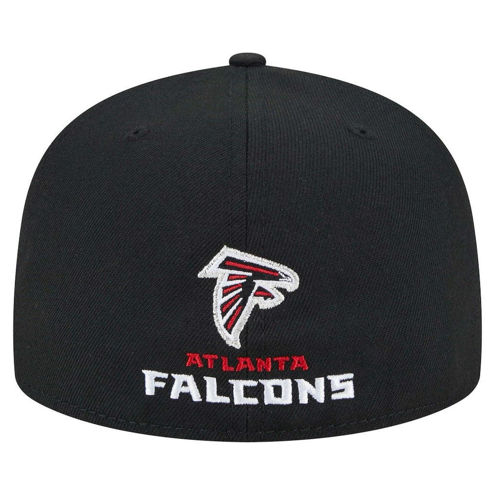 Atlanta Falcons New Era Ransom 59FIFTY Fitted Hat - Black Hats