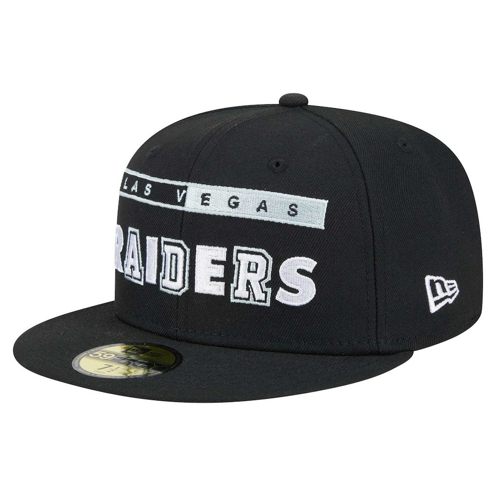 Las Vegas Raiders New Era Ransom 59FIFTY Fitted Hat - Black Hats