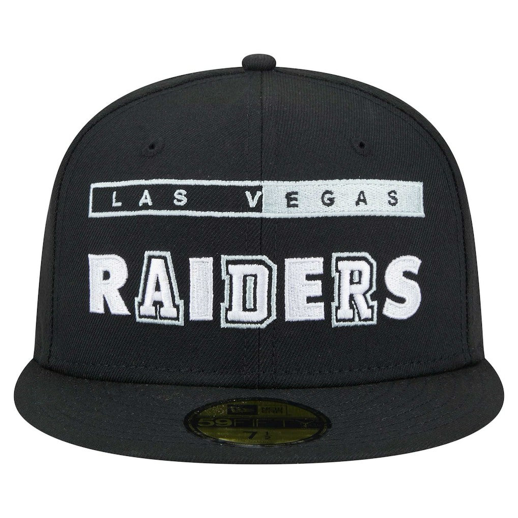 Las Vegas Raiders New Era Ransom 59FIFTY Fitted Hat - Black Hats