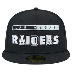Las Vegas Raiders New Era Ransom 59FIFTY Fitted Hat - Black Hats