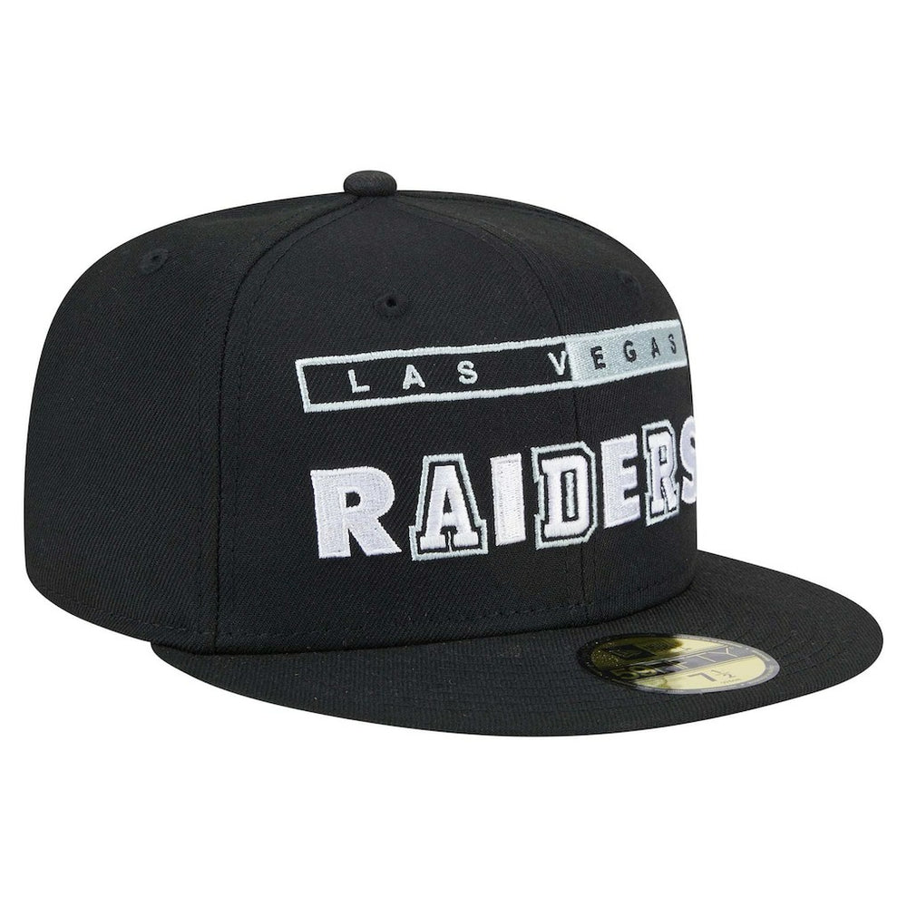 Las Vegas Raiders New Era Ransom 59FIFTY Fitted Hat - Black Hats