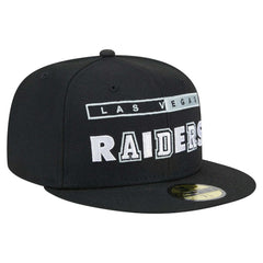 Las Vegas Raiders New Era Ransom 59FIFTY Fitted Hat - Black Hats