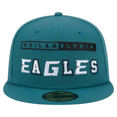 Philadelphia Eagles New Era Ransom 59FIFTY Fitted Hat - Midnight Green Hats