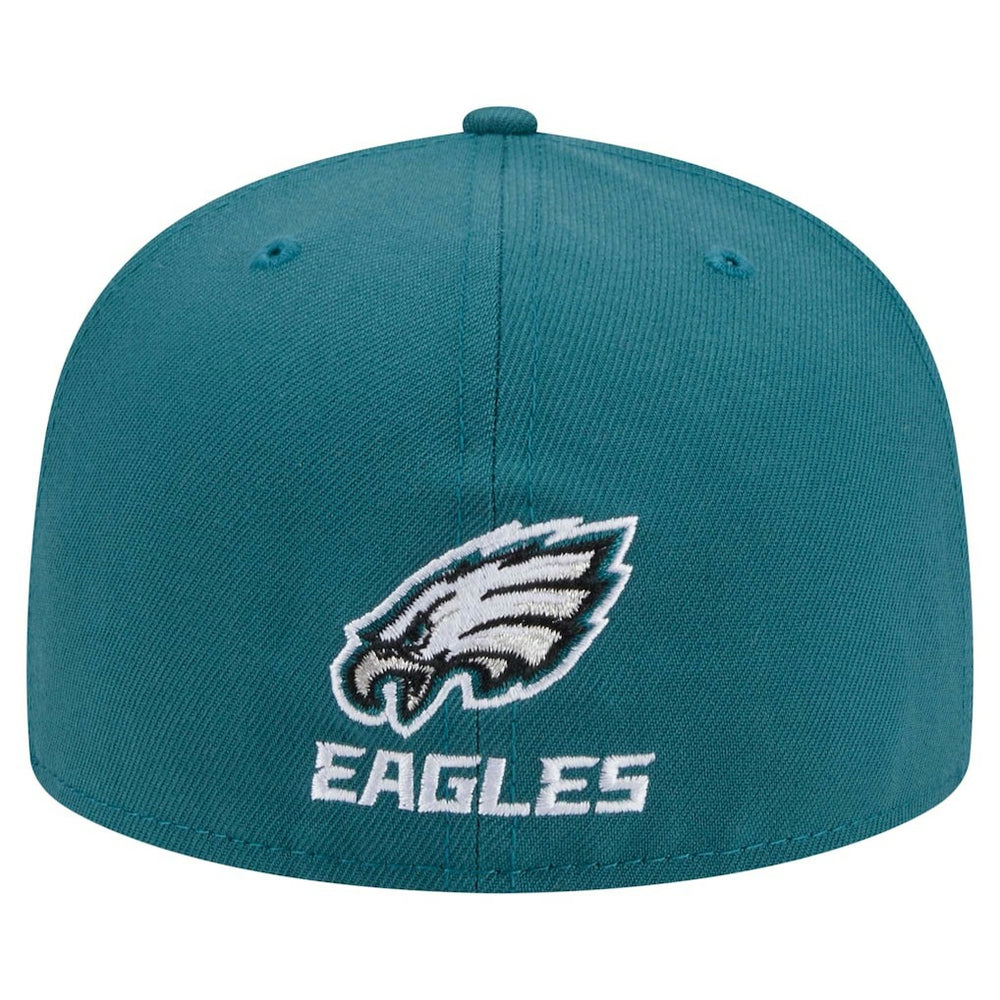 Philadelphia Eagles New Era Ransom 59FIFTY Fitted Hat - Midnight Green Hats