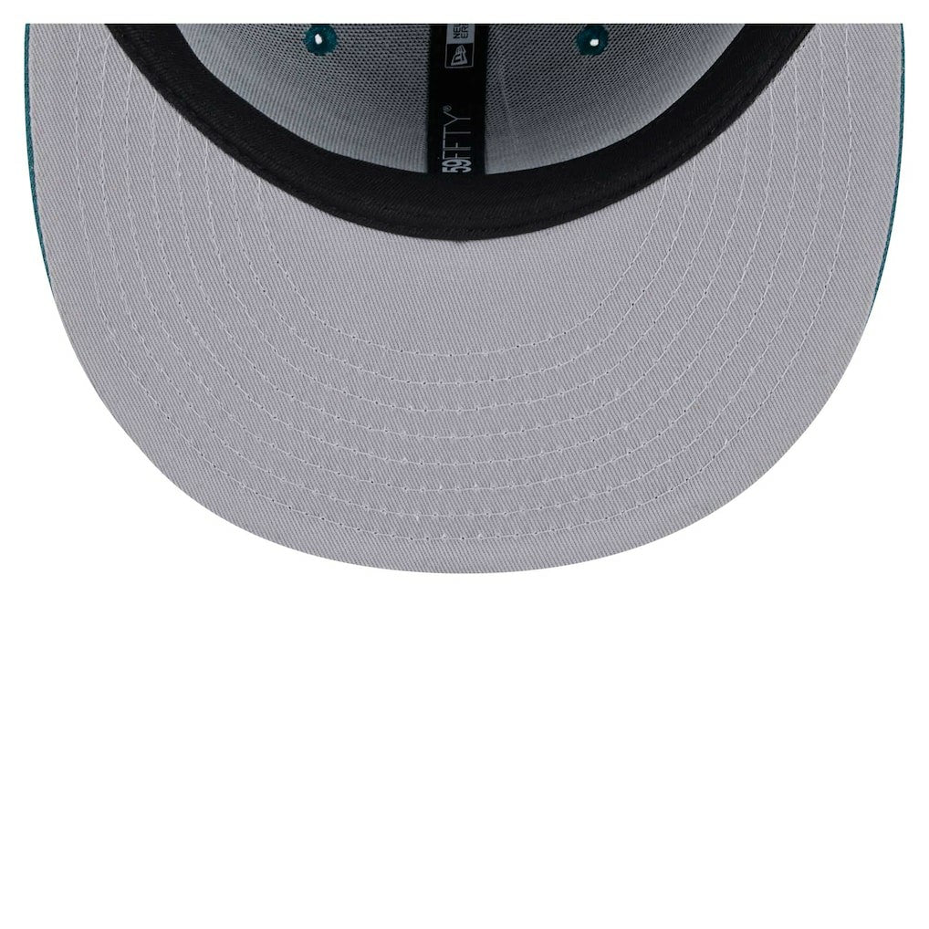 Philadelphia Eagles New Era Ransom 59FIFTY Fitted Hat - Midnight Green Hats