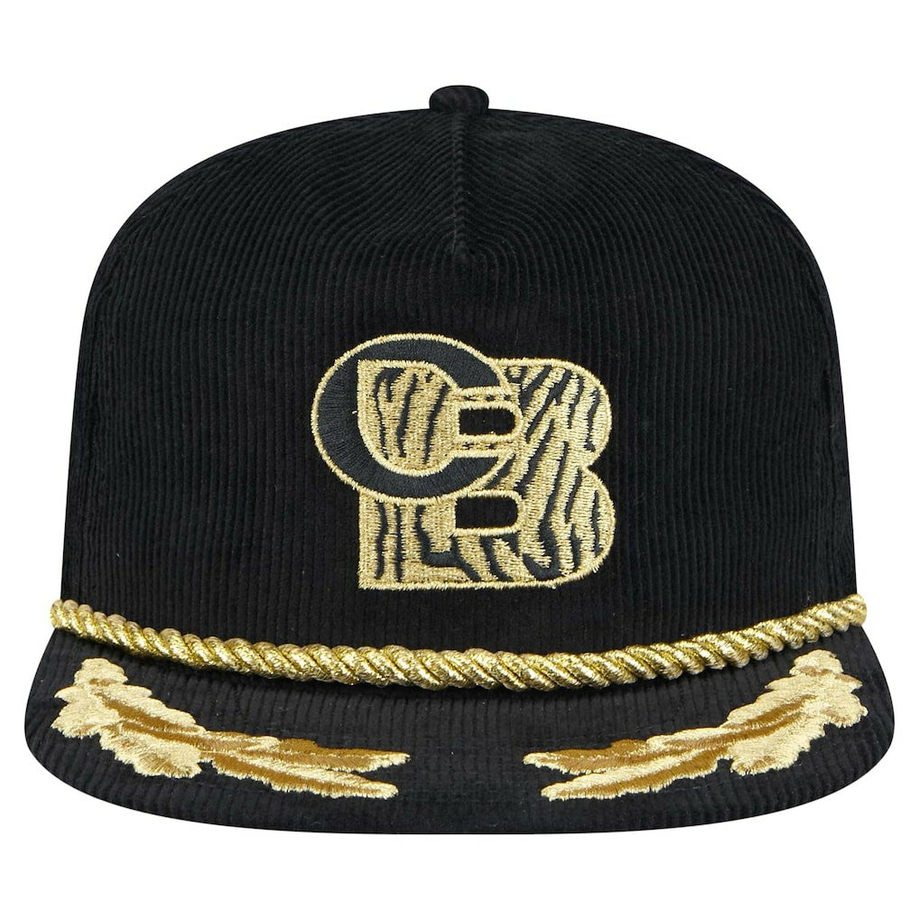 Cincinnati Bengals New Era City Originals Corduroy Skipper Golfer Snapback Hat - Black Hats